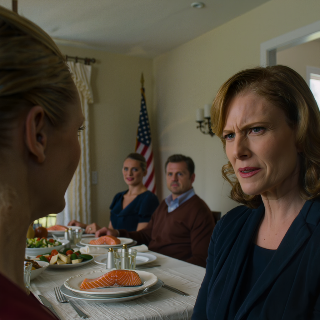 ‘You’re not half the woman your sister is,’ my mom said at dinner. I pushed my chair back and said, ‘Then she can start paying your rent.’ Dad turned pale: ‘Rent? What rent?’