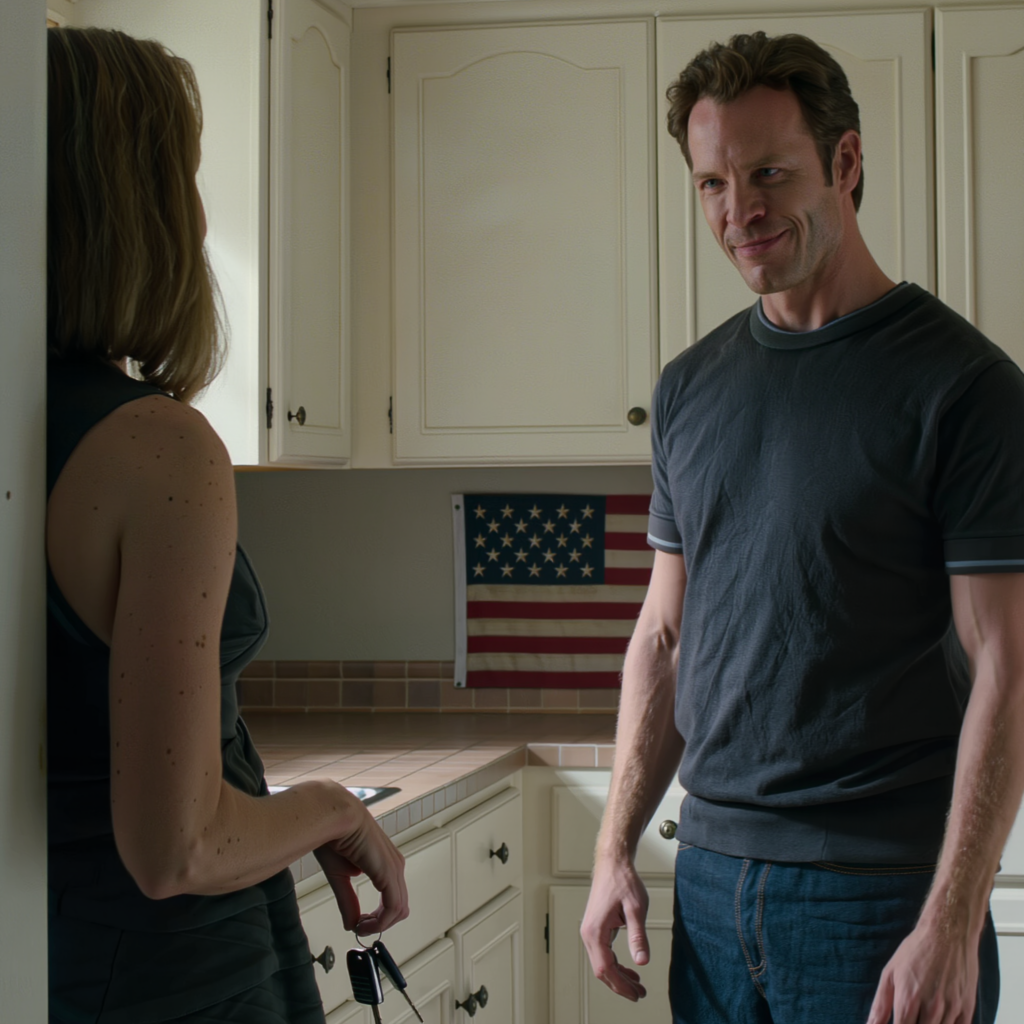 My dad, a former Navy SEAL, left me the Mustang he drove for 20 years — his pride. I had just returned from a 6-month deployment, and the moment I stepped into the driveway, the parking spot was empty. My brother only shrugged: “I sold it for $80,000. It’s just a car.” By the time the dealership called and lowered their voice, telling me I needed to come in right away, I knew this was far from over.