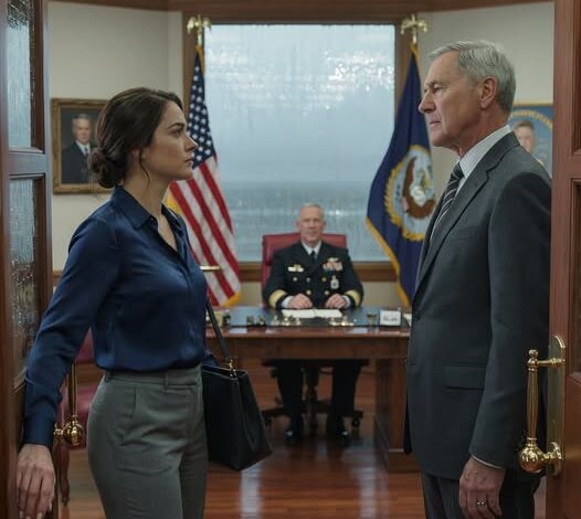 I Paid for an Old Veteran’s Declined Dinner Check at a Rainy Diner Outside Norfolk and Slipped Out Before He Could Thank Me—Then Two Weeks Later I Walked Into My Commanding Officer’s Office, Saw the Same Quiet Man Sitting There in Dress Blues With Four Stars on His Shoulders, and Realized Whatever Was About to Happen Was Bigger Than Anything I’d Imagined