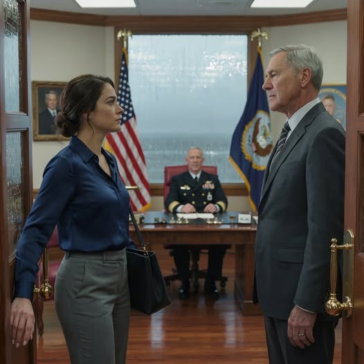 I Paid for an Old Veteran’s Declined Dinner Check at a Rainy Diner Outside Norfolk and Slipped Out Before He Could Thank Me—Then Two Weeks Later I Walked Into My Commanding Officer’s Office, Saw the Same Quiet Man Sitting There in Dress Blues With Four Stars on His Shoulders, and Realized Whatever Was About to Happen Was Bigger Than Anything I’d Imagined