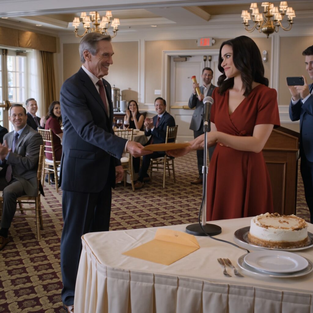 At my retirement banquet in a hotel off I-84 outside Hartford, my wife took the microphone before I could thank anyone and announced that she was leaving me, while our children applauded under the fake-crystal chandeliers like the whole thing had been scheduled between dessert and coffee.