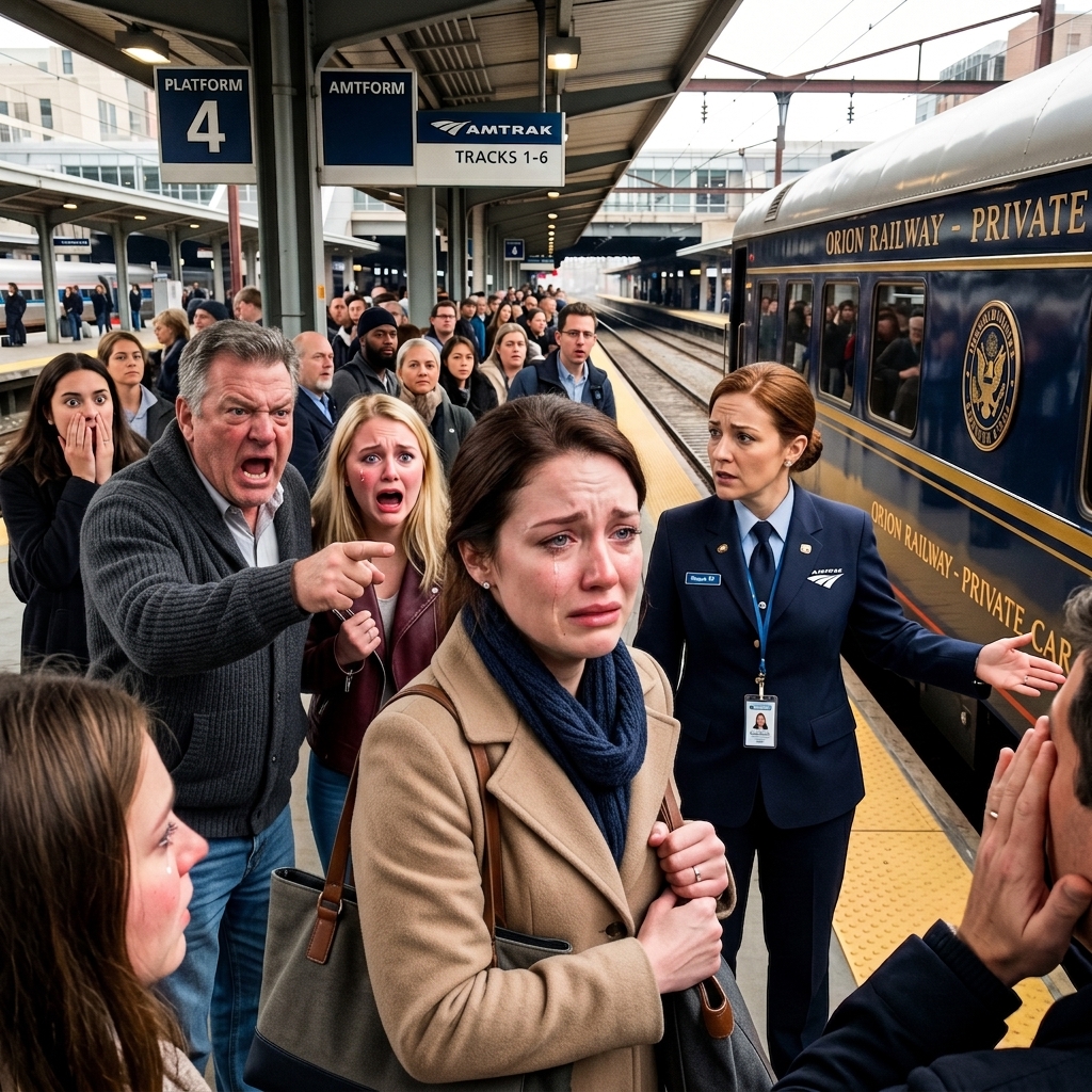 Op het station sneerde mijn vader: ‘Je kunt niet eens een kaartje kopen.’ Mijn stiefzus lachte toen ze eerste klas instapten. Ik wachtte rustig af,…
