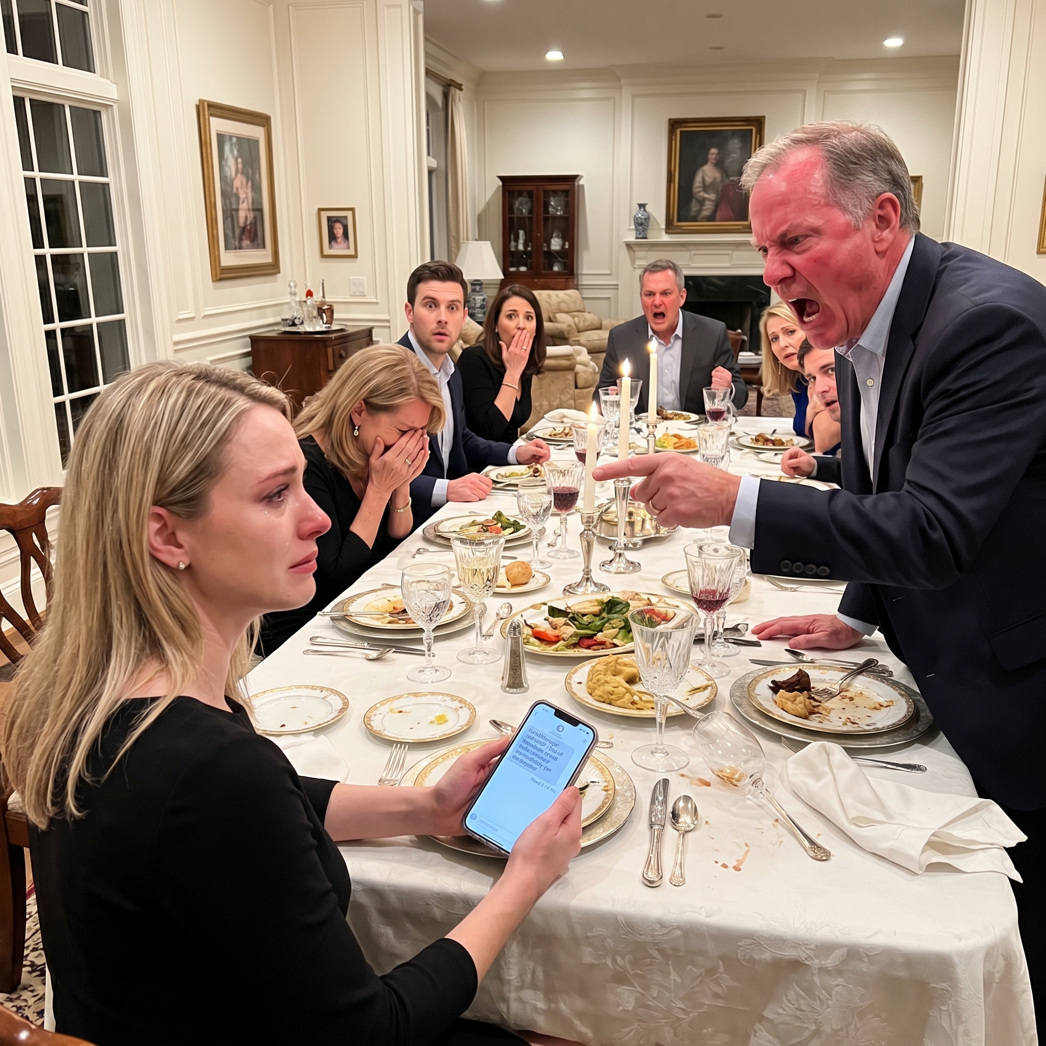 At family dinner, my parents snapped, “We’re not your bank anymore.” Then the fund manager texted, “Approve their $20,000 monthly allowance?” I replied, “Denied.” Their laughter stopped instantly.