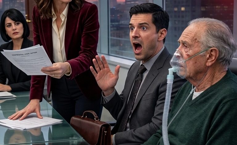 I Came Home From A Business Trip To Find My Husband Gone—And His Father, Wearing An Oxygen Mask, Lying Motionless On The Couch. Next To Him Was A Note: “My Lawyer And I Have Taken Your Company. Take Care Of My Father.” But When The Old Man Opened His Eyes… Everything Changed