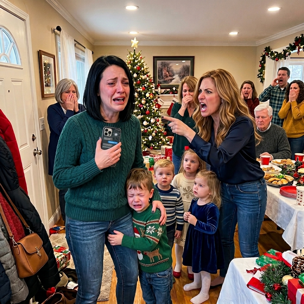 “My family didn’t want children at the Christmas party—including my son. But when I arrived, my sister’s three kids were already there. ‘They deserve to be here,’ they said. I said nothing and took my son away. I sent one message: ‘You’ll all pay for this.’ My phone started vibrating nonstop. 57 missed calls.”
