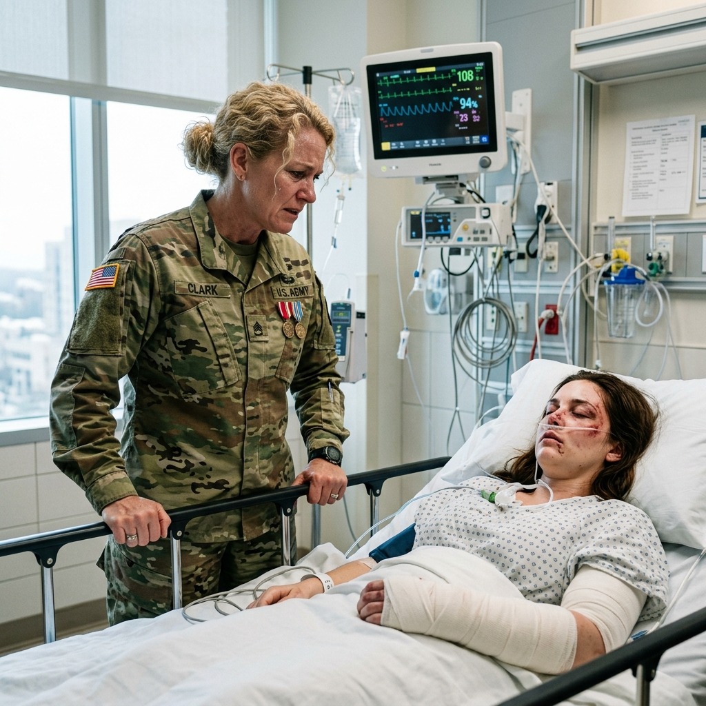 At 5 a.m., I found my daughter in the ICU covered in bruises, whispering that her husband and his mother had beaten her. I didn’t scream or fall apart — I packed one suitcase and drove straight to their house. They thought they had broken her, but they had no idea what was waiting at their front door.