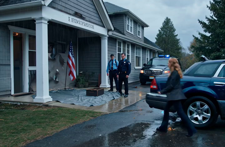 Mijn grootmoeder liet me het huis na dat niemand wilde hebben – en vier maanden later werd ik midden in de nacht gebeld en teruggeroepen naar Ridgefield, waar de politieauto’s al met zwaailichten op de oprit stonden.