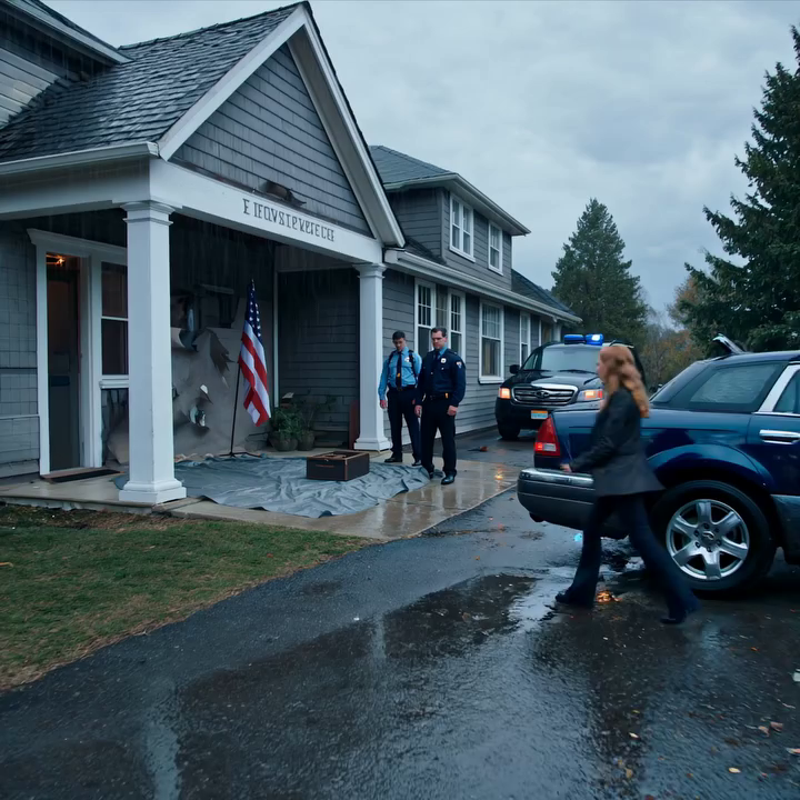Mijn grootmoeder liet me het huis na dat niemand wilde hebben – en vier maanden later werd ik midden in de nacht gebeld en teruggeroepen naar Ridgefield, waar de politieauto’s al met zwaailichten op de oprit stonden.