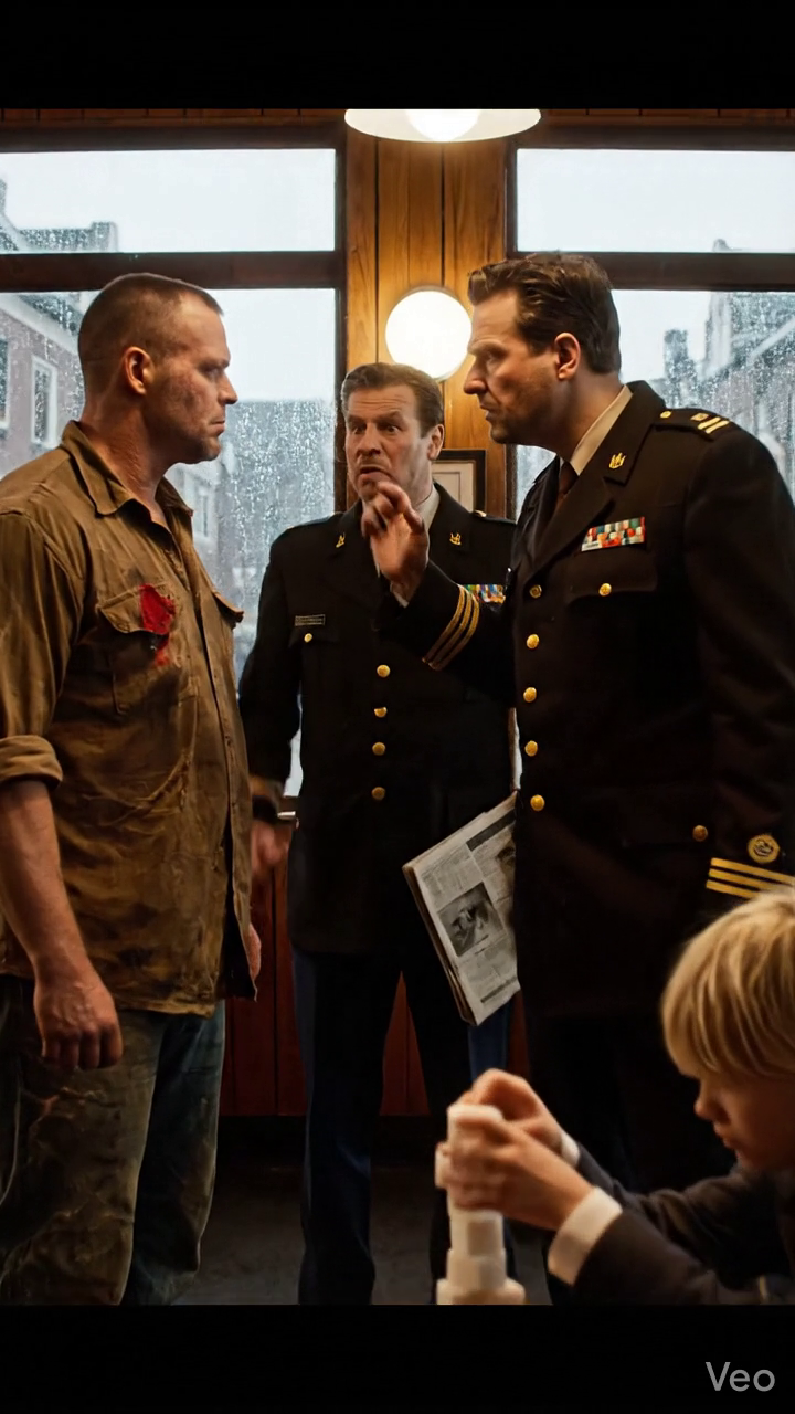 Een vreemdeling in het café wierp een blik op de stille, alleenstaande vader en besloot dat hij makkelijk te manipuleren was in het openbaar. Hij had geen idee dat de man die hij uitkoos een militair verleden had, een achtergrond die hem had voorbereid op druk, stilte en momenten zoals deze. TOEN VERANDERDE DE SFEER IN DE RUIMTE.