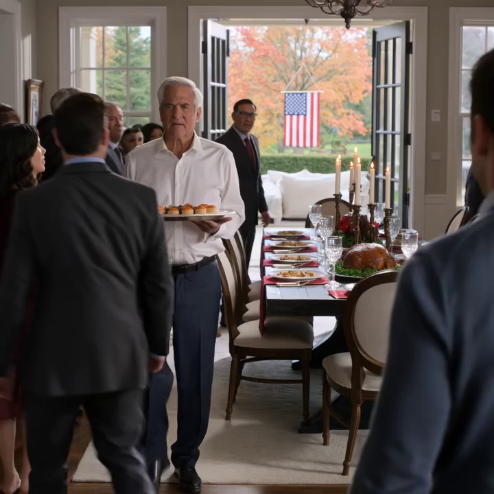 Tijdens Thanksgiving heeft mijn schoondochter me voor 35 mensen vernederd door te zeggen: “Praat niet met hem, hij is gewoon onze butler.”