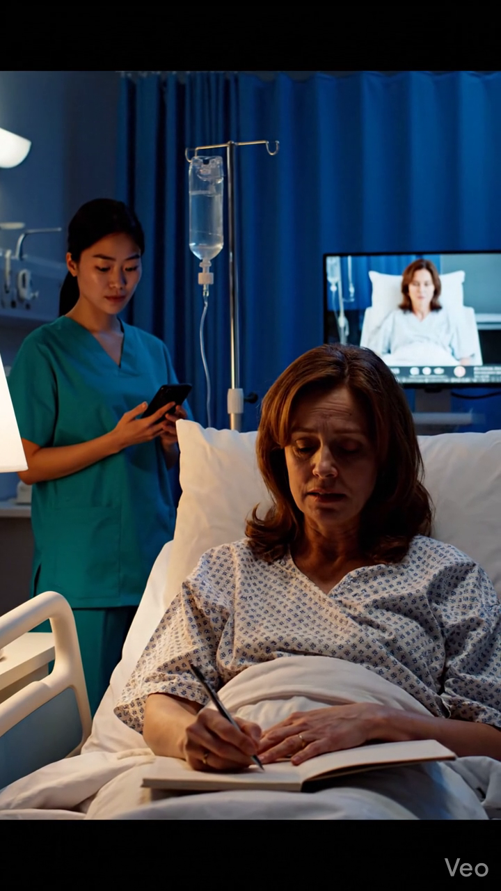 Toen mijn man de dokter hoorde zeggen dat ik nog maar 3 dagen te leven had, pakte hij mijn hand vast, glimlachte en fluisterde: “Eindelijk. Nog maar 3 dagen. Jouw huis en jouw geld zijn nu van mij.”