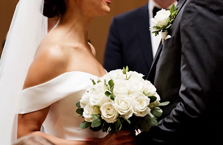 “Act Like You’re With Me” — Forced to the Back Row at Her Own Son’s Wedding After the Bride Whispered, “Your Poverty Will Embass Us,” a Grieving Mother Tried to Disappear Until a Silver-Haired Stranger Took Her Hand, Made the Entire Garden Go Quiet, and Turned the Seating Chart Meant to Humiliate Her Into the First Crack in a Secret Nobody at That Wedding Was Ready to Face