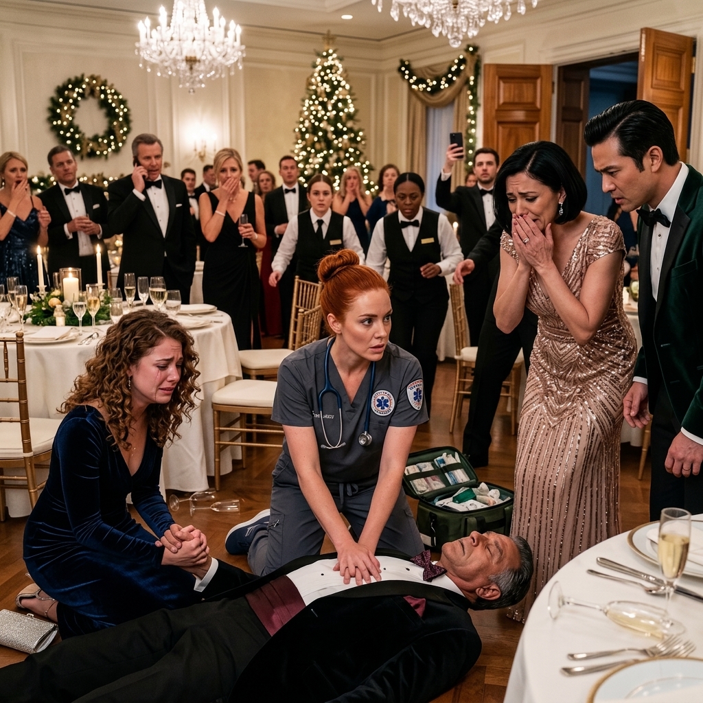 My future mother-in-law banned me from her Christmas gala because I was “just a nurse.” At 10:47 p.m., I saved a stranger’s life in the ER. The next day, I learned he was the one person she had been desperate to impress.
