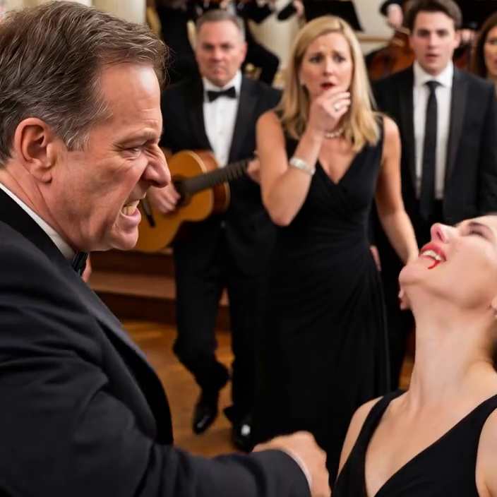 I only spilled a glass of wine. That was it. One second, I was apologizing at my father-in-law’s birthday party—then his fist slammed into my face in front of fifty guests. I looked at my husband, desperate for him to defend me, but he just said, ‘Apologize to my father, or leave.’ So I wiped the blood from my mouth… and walked out. I had no idea that was the moment their empire began to fall. – True Stories