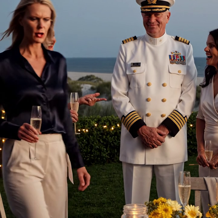 ‘Laura laat de computers van de marine aanstaan, niets glamoureus,’…