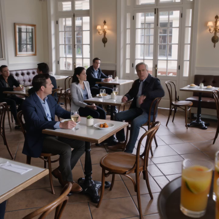 De eigenaar van het café duwde de serveerster voor ieders ogen weg in een poging haar te vernederen. Maar hij had geen idee wat er spoedig zou gebeuren en hoe zijn gezag in twijfel zou worden getrokken.
