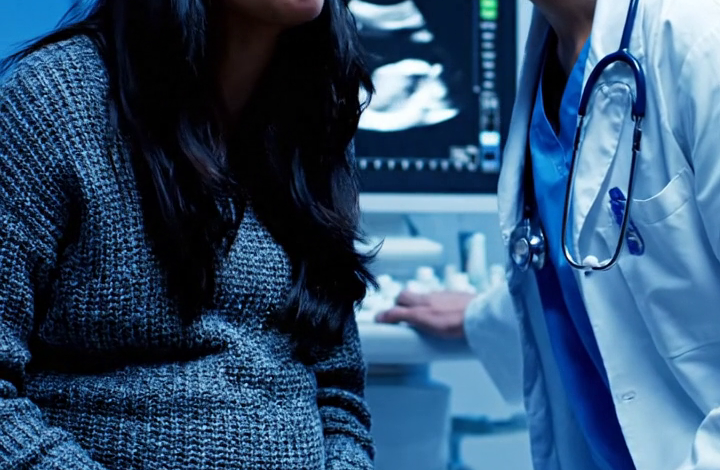 I went in for a routine ultrasound, expecting to hear my baby’s heartbeat. Instead, my doctor started shaking, pulled me aside, and whispered, ‘You need to leave now. Get a divorce.’ I stared at her and asked, ‘Why?’ She turned the screen toward me and said, ‘Because your husband has already been here… with another pregnant woman.’ What I saw next didn’t just break my heart—it changed everything. – True Stories