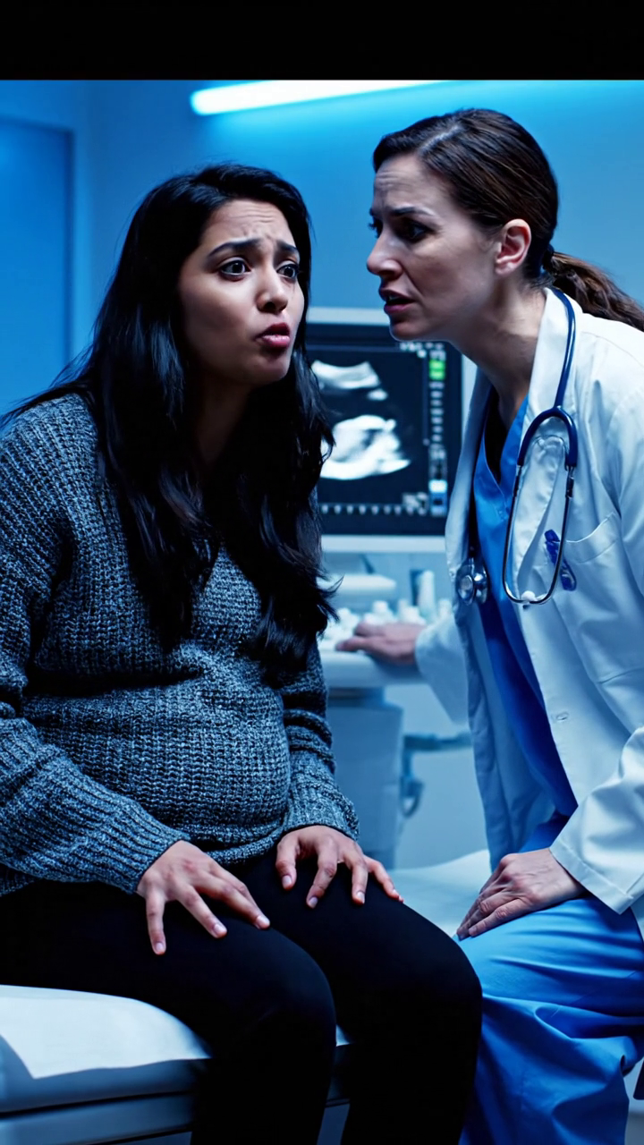 I went in for a routine ultrasound, expecting to hear my baby’s heartbeat. Instead, my doctor started shaking, pulled me aside, and whispered, ‘You need to leave now. Get a divorce.’ I stared at her and asked, ‘Why?’ She turned the screen toward me and said, ‘Because your husband has already been here… with another pregnant woman.’ What I saw next didn’t just break my heart—it changed everything. – True Stories