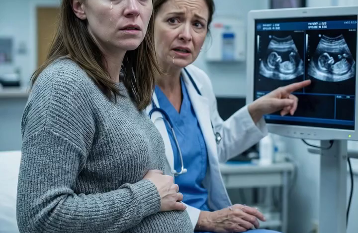 I went in for a routine ultrasound, expecting to hear my baby’s heartbeat. Instead, my doctor started shaking, pulled me aside, and whispered, ‘You need to leave now. Get a divorce.’ I stared at her and asked, ‘Why?’ She turned the screen toward me and said, ‘Because your husband has already been here… with another pregnant woman.’ What I saw next didn’t just break my heart—it changed everything. – True Stories