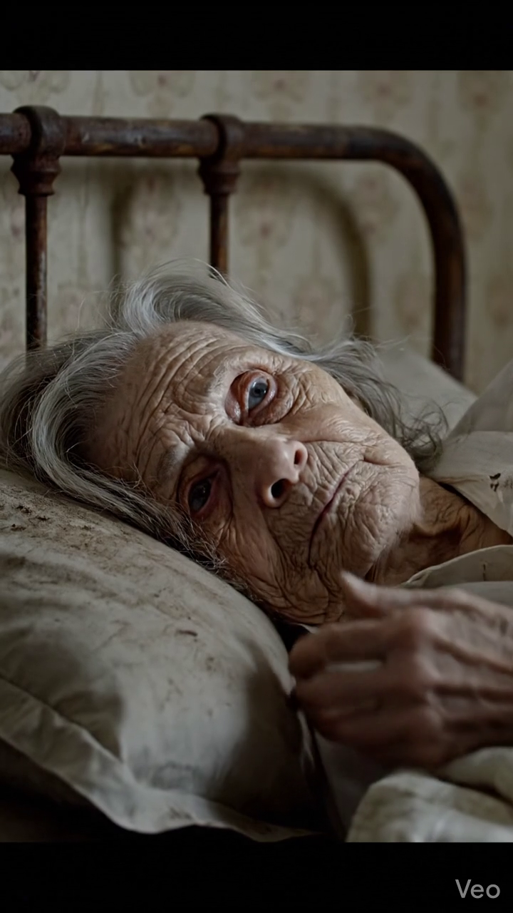I came home from a business trip expecting silence, not a note from my husband: “Take care of the old woman in the back room.” When I opened that door, I found his grandmother barely alive. Then she grabbed my wrist and whispered, “Don’t call anyone yet. First, you need to see what they’ve done.” I thought I was walking into neglect. I had no idea I was stepping into betrayal, greed, and a secret that would destroy my entire marriage. – True Stories
