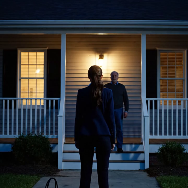 I Came Home After a 10-Hour Shift and Found Only an Oil Stain Where My $60,000 SUV Had Been Parked, Then My Dad Laughed on the Phone, Said “I Gave It to Lucas, He’s the Man of the Family,” and Before I Dialed 911, I Asked One Question That Made the Whole House Go Silent