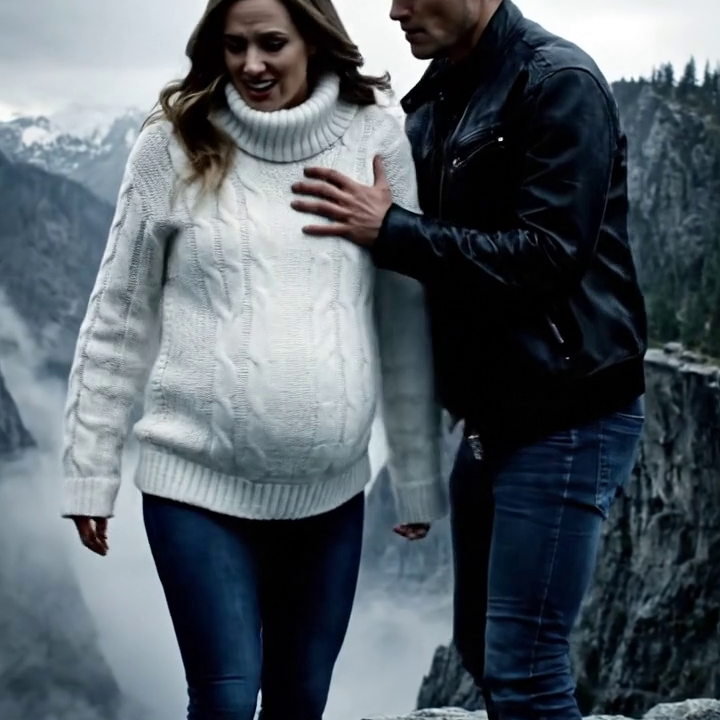 I was seven months pregnant when my husband gave me a gentle smile, rested his hand on my shoulder, and murmured, “Trust me.” A heartbeat later, I was plunging off a cliff. While my fingers scraped desperately against the jagged rocks, I heard the words that destroyed my world: “It’s all mine now.” But he made one fatal mistake—he never checked to see if I had actually died. And the moment a stranger heard my scream, my story stopped being only about betrayal… and began turning into something far more dangerous. – Royals