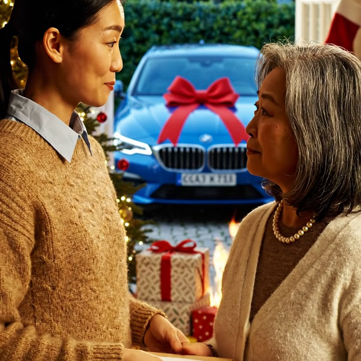 On Christmas Eve In Naples, I Gave My Son A BMW And His Wife A Designer Purse. Then He Said, “We Didn’t Bring Anything For You.” I Just Nodded—And Set One Envelope On The Table.
