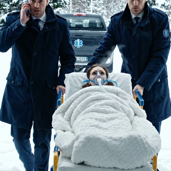 De familie van mijn schoonzoon liet mijn dochter achter op een bergweg midden in een sneeuwstorm, en ze lachten me uit toen ik hen smeekte terug te gaan.