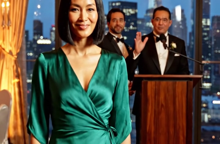 De zakenpartner van mijn man had met hem gewed dat ik een zenuwinzinking zou krijgen als ze mijn ‘ontslag’ zouden aankondigen tijdens het nieuwjaarsgala van het bedrijf – alsof mijn carrière het entertainment van de avond was.