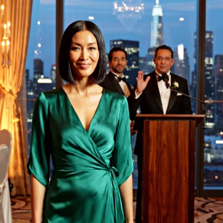 De zakenpartner van mijn man had met hem gewed dat ik een zenuwinzinking zou krijgen als ze mijn ‘ontslag’ zouden aankondigen tijdens het nieuwjaarsgala van het bedrijf – alsof mijn carrière het entertainment van de avond was.