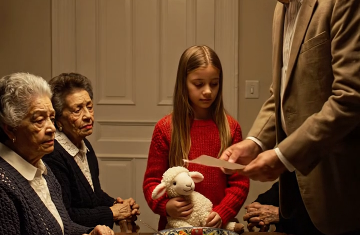 My Dad Pushed My 10-Year-Old Daughter At The Christmas Table. “That Seat Is For My Real Grandkid. Get Out!” She Hit The Floor In Front Of The Whole Family—But Everyone Stayed Silent. I Didn’t Yell. I Said 4 Words. MY MOM DROPPED HER WINE GLASS. MY DAD WENT PALE…