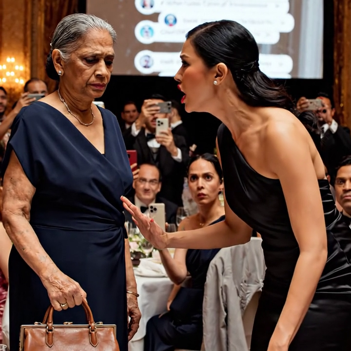 When my daughter wrinkled her perfect nose and told me my 75th birthday party would “damage her reputation,” I felt the room tilt, but I swallowed the hurt, gave a small nod, and quietly walked away like an obedient shadow. She thought that was the end of it. But while she rehearsed her glamorous speech for the biggest awards night of her life, I was rehearsing too, waiting for the moment the host would clear his throat, look down at the card, and slowly call my name into the stunned silence. – Royals