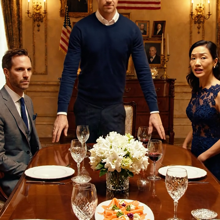 My Wife Brother’s New Girlfriend Mocked Me At Dinner, And Everyone Laughed. My Wife’s Dad Told Me To “Stop Making His Family Look Bad.” So I Let Them Mock Me, Until She Mentioned Her Job. Then I Pulled Out My Phone – And Watched Their Smiles Fade.