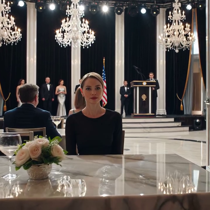 Mijn man vroeg me om het gala over te slaan, maar toen riep de gastheer mijn naam voor de VIP-tafel.