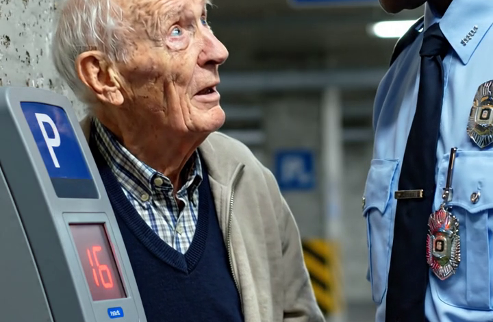 Black Security Guard Pays the Parking Fee for an Old Man, Not Knowing He’s a Billionaire – Family Stories