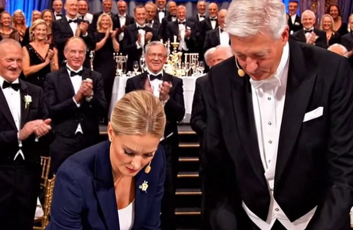 At My Retirement Toast, My Husband Handed Me Divorce Papers: “I Won’t Support A Jobless Old Woman.” My Kids Clapped, Eager For His Inheritance. I Signed Without Reading And Left. The Next Morning, The Broke: “Executive Retires With Record $50 Million Severance Package.” 15 Minutes Later… SOMETHING HAPPENED THEY NEVER SAW COMING
