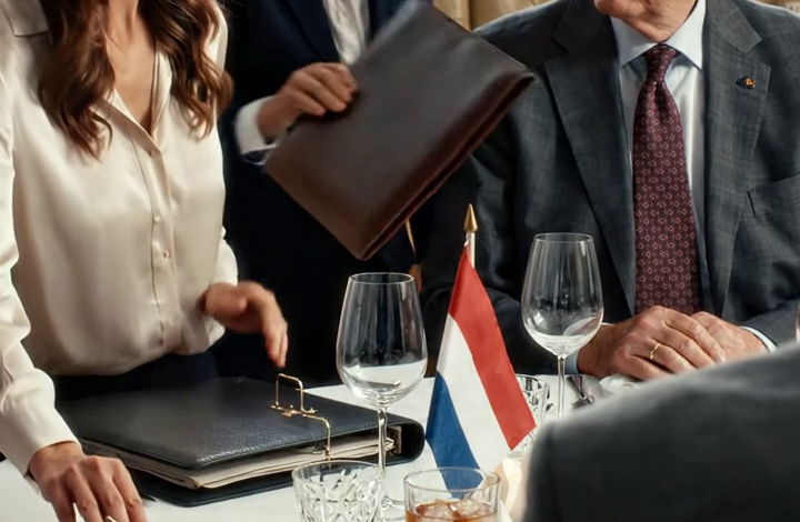 Tijdens de lunch op zondag eiste de nieuwe verloofde van mijn zoon 2 miljoen dollar voor een luxe bruiloft. Ik stond op het punt in te stemmen toen mijn zoon me onder de tafel een schop tegen mijn voet gaf en me een briefje toestopte: “Pap, ze is een oplichter. Help!” Ik glimlachte, nam rustig een slok wijn en zei twee woorden. Twintig minuten later…