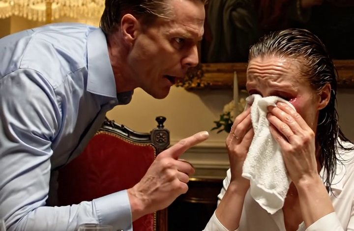 During the family dinner, my husband poured hot soup onto my head while his mother laughed. He then told me, “You’ve got 10 minutes to get out.” I wiped the soup off my face, pulled some papers from my bag, and placed them on the table before responding quietly, “You’re right. 10 minutes later…”