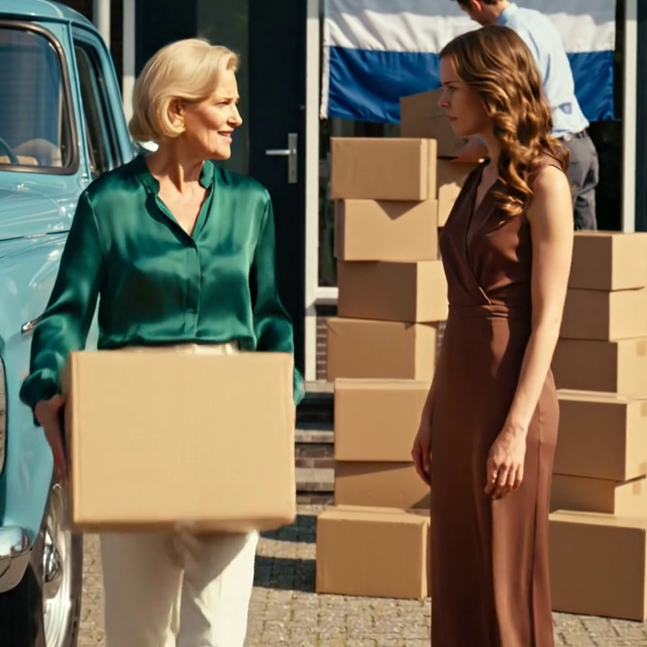 Two days before the wedding, my future mother-in-law dragged 15 boxes into the apartment and said, “These are my things. After the wedding, I’m moving in.” My fiance even happily helped her carry everything inside. On the morning of the wedding, he woke up alone in an empty apartment — with a note that left him stunned.
