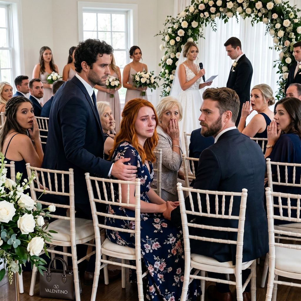 My sister stole my fiancé and sent me a wedding invite. At the ceremony, she announced, “She’s the one he settled for first.” Everyone laughed—until my date stood up and said, “Actually, I’m her upgrade.” The room went silent when they saw who he was…..