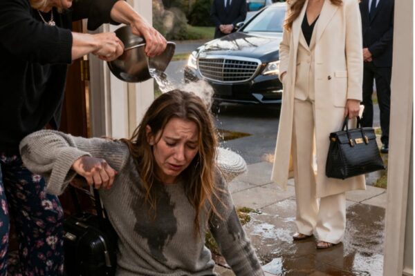 My Mother-in-Law Threw Boiling Water on Me and Kicked Me Out of My Own House. The Next Morning, the Locksmith Changed the Locks While She Was Still in Her Robe. –