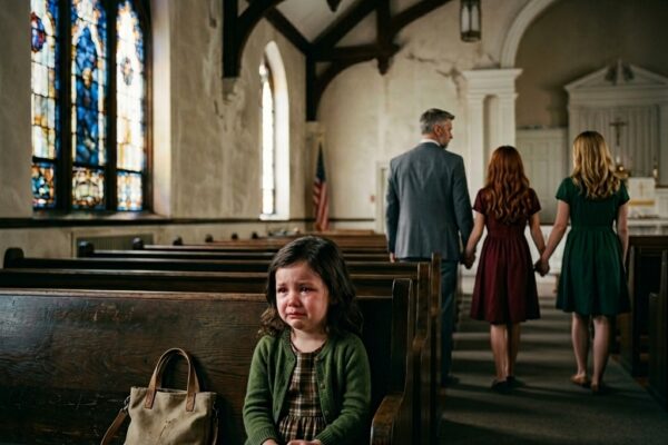 When I was four years old, my mother sat me on a bench inside a church and said, “Stay here. God will take care of you.” Then she turned around and walked away, smiling, hand in hand with my father and sister. I was too stunned to even cry—I could only sit there and watch them leave me behind. But twenty years later, they walked into that very same church, looked straight at me, and said, “We’re your parents. We’ve come to take you home!” – Story