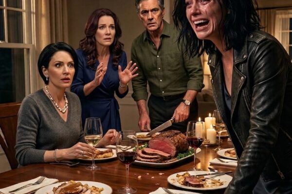 Mijn ouders glimlachten tijdens het zondagsdiner en kondigden aan dat ze 95% van mijn spaargeld hadden opgebruikt om het droomhuis van mijn zus te kopen. Toen maakte mijn zus me belachelijk omdat ik ‘niets meer’ had. Ze verwachtten tranen, bedelen en misschien zelfs dankbaarheid. In plaats daarvan lachte ik zo hard dat de hele tafel stil werd… Omdat ik zes jaar lang stilletjes mijn echte geld had verplaatst, een verborgen toekomst had opgebouwd die ze niet konden aanraken, en had gewacht – zonder het zelfs maar te beseffen – op de dag dat mijn familie eindelijk precies zou onthullen wie ze waren… – Nieuws