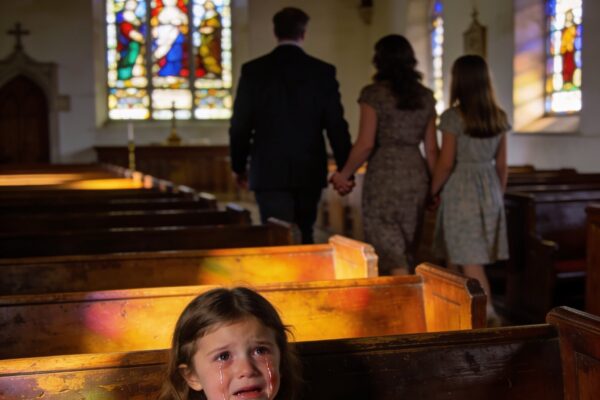 When I was four years old, my mother sat me on a bench inside a church and said, “Stay here. God will take care of you.” Then she turned around and walked away, smiling, hand in hand with my father and sister. I was too stunned to even cry—I could only sit there and watch them leave me behind. But twenty years later, they walked into that very same church, looked straight at me, and said, “We’re your parents. We’ve come to take you home!” – Story