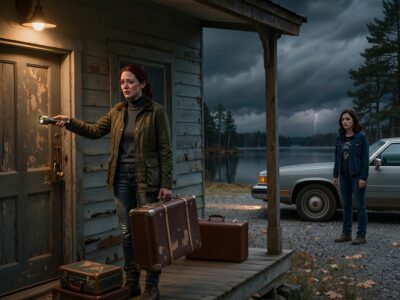De rechter gaf mijn ex-man het huis, de auto’s en elke dollar die ik hielp bouwen, en grijnsde toen ik wegliep met één ‘waardeloos’ ding: de hut van mijn grootvader aan het meer. Drie nachten later vond ik een vergeelde envelop verborgen achter een oud winterschilderij, en de eerste regel erin deed mijn handen trillen: ‘Wat de wereld van je heeft afgepakt, heb ik jarenlang teruggezet.’ – Nieuws