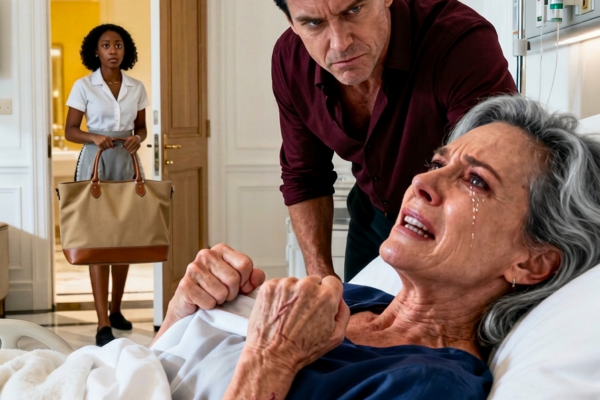 Toen mijn man de dokters hoorde zeggen dat ik nog maar drie dagen te gaan had, hield hij mijn hand vast, glimlachte en zei: “Eindelijk! Nog maar drie dagen… Jouw huis en jouw geld zijn nu van mij.” Nadat hij wegging belde ik de schoonmaakster: “Help me, dan hoef je nooit meer te werken.”… Toen Evelyn Vance haar ogen opende, wist ze meteen dat er iets fundamenteels was veranderd, – Nieuws