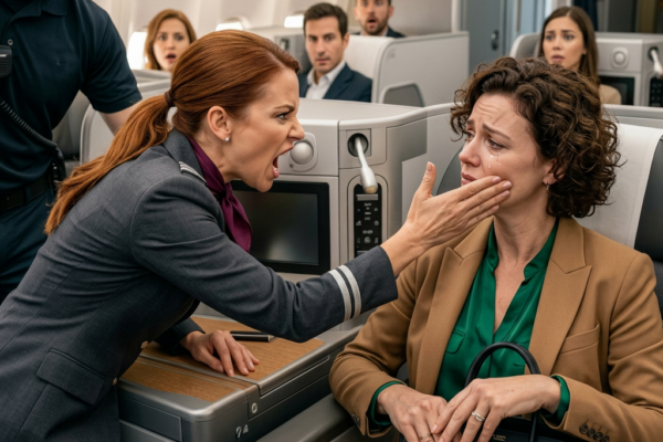 Stewardess sloeg een zwarte CEO op haar eigen vliegtuig – 10 minuten later ontsloeg ze zijn hele team