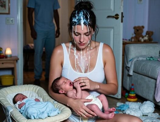 Ik hield mijn oppas in het geheim in de gaten – wat de camera’s onthulden over mijn tweelingzonen en hun moeder schokte me –