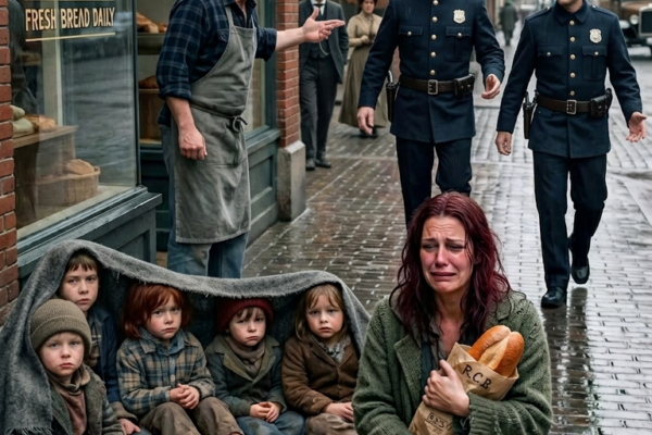 Op een regenachtige ochtend in Portland stal een wanhopige moeder…