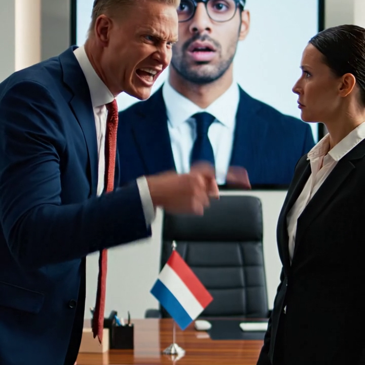 VUS – Hij knipte met zijn vingers in mijn gezicht, noemde me ‘wifi-meisje’, zei dat ik nutteloos was en maakte er een hele show van om me voor de ogen van zijn investeerders, zijn personeel en de helft van het kantoor van de directieverdieping te gooien. Maar terwijl hij grijnsde alsof hij net een ondersteunende medewerker op haar plek had gezet, nam hij niet eens de moeite om het contract voor zich te lezen, vroeg hij niet waarom ik daar was en had hij zich niet kunnen voorstellen dat tien minuten later de gebouwbeheerder de kamer binnen zou stappen, een blik zou werpen op het vastgelopen telefoongesprek, de ongetekende verlenging en de gezichten rond de tafel, en vervolgens stilletjes zou vragen wie de huisbaas zojuist had weggestuurd.
